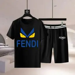 fendi survetements manches courtes pour homme s_1222617